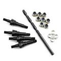 Carbon Steel Shock Mounts for ARRMA KRATON 6S/TYPHON/OUTCAST/INFRACTION | Universal Front & Rear Shock Standoffs | 1/8 1/7 1/10.