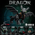MOC Technical Popular Anime Flying Dragon Building Blocks Bricks Assembling Model Toys for Children Birthday /Halloween Gift Set. 