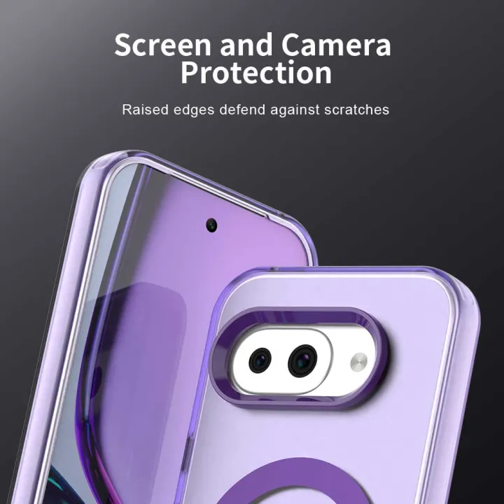 Compatible%20With%20Google%20Pixel%209A%20Magsafe,Shockproof%20Magnetic%20Transparent%20Candy%20Colorful%20Phone%20Case%20-%20Image%207