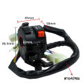 (17 wires) good left wave 100 handlebar switch for Honda wave110. 
