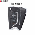5pcs KEYDIY NB21-3 NB21-4 Car Remote Key 3/4 Buttons KD Car Keys for KD900/KD-X2 Key Programmer NB Series Remote Control Car Key. 