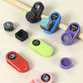 Double-sided Magnetic Billiard Chalk Holder  Leather Clip Portable Pool Billiards Powder Holder Bag Accessories. 