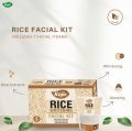 Kojic rice Facial Kit With Organic 7 in 1 Rice Powder 7 steps. 