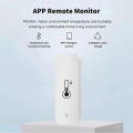 For Tuya ZigBee WiFi Temperature Humidity Sensor Smart Life App Remote Monitor Indoor Thermometer Detector for Alexa . 
