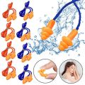 6 Pair 3M 1270 Anti- Noise Earplug, Water Proof,  Good For Sleeping Time, Study Time, Factory Work,  ETC. 