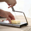 Stainless Steel Cheese Slicer with Scale, Cheese, Cheese, Sausage, Ham Slicer, Butter Cutting and Divider. 