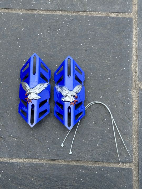 Bike and scooter Shock Cover blue