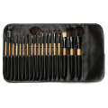 bobi brown brush set pavk of 18 professional set with leather pouch. 