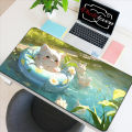 Anime Xxl Mouse Pad Gaming Accessories Cartoon Cat Keyboard Mousepad Gamer Desk Mat Cute Computer Offices Pc Cabinet Kawaii Mice. 
