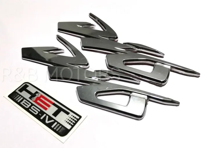 Honda%20Dio%20Silver%20Chromated%203D%20Badge%20Monogram%20Emblem%20(both%20sides)%20-%20Image%202