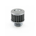 Universal 12mm Car Air Filter Vent Crankcase Breather Filter Valve Stem Covers Mini Air Breather Cold Air Intake. 