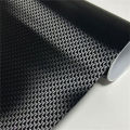 Premium PET Carbon Fiber Vinyl Wrap Film Self Adhesive Aircraft Pattern Decal For Car Wrapping Foil.