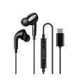 Alewa Type C Earphone for All Type C Devices | Super Bass Sound | Volume Keys | Stereo | Mic. 