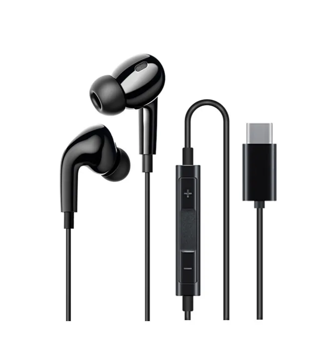 Alewa Type C Earphone for All Type C Devices | Super Bass Sound | Volume Keys | Stereo | Mic