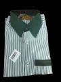 Green linning green cuf collar school uniform shirt for boy size 4-18 year. 