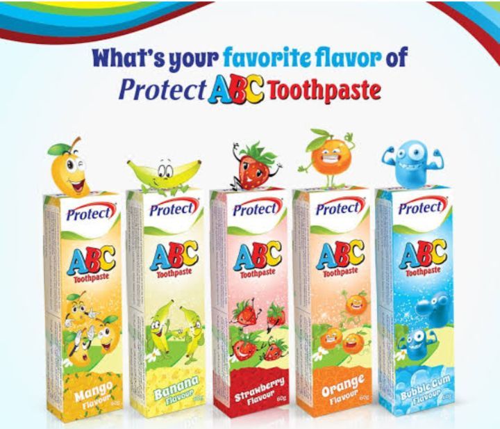 Baby Protect ABC toothpaste for baby oral use only 60gram