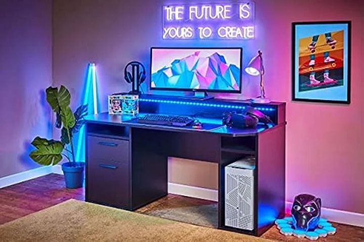 Warrior%20Gaming%20Desk%20%20Computer%20Desk%20Workstation%20For%20Large%20PC%20Gaming%20table%20Or%20Home%20Office%20Desk%20Perfect%20Black%20Desk%20With%20Drawers%20&%20Storage%20-%20Image%203