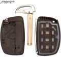 Jingyuqin 4 Buttons Smart Car Key Shell For Hyundai Tucson 2016 2017 2018 2019 2020 Without Battery Holder Remote Fob Case. 