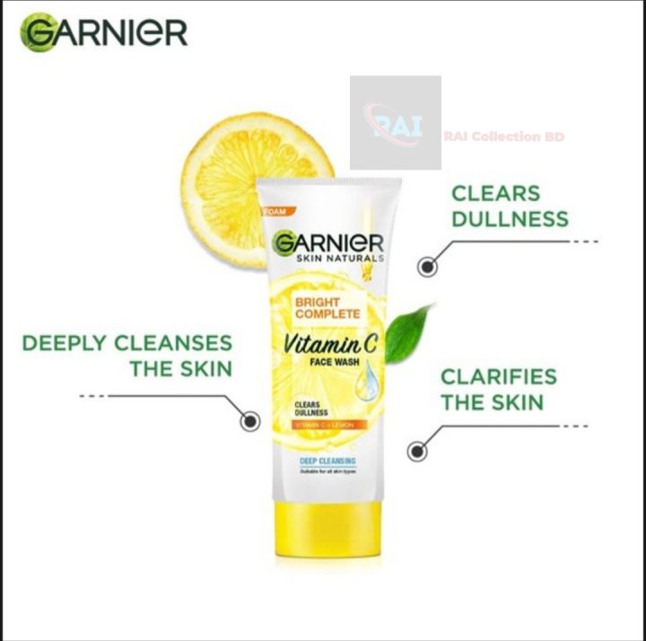 Garnier%20Bright%20Complete%20Vitamin%20C%20Face%20Wash%20-100gm%0A%0AIndian%20-%20Image%206