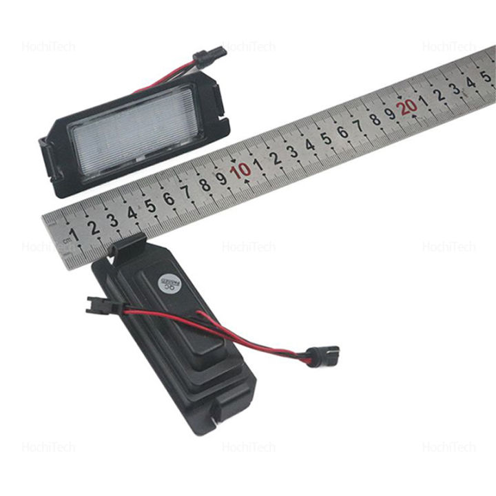 2PCS%20Durable%20White%20Canbus%20Rear%20License%20Plate%20Tag%20Lights%20LED%20for%20Hyundai%20I20%20Veloster%20XG30%20Coupe%20for%20Kia%20Rio%20Soul%20Picanto%20-%20Image%202