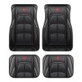 4 PCS Universal Style Car Floor Mat for NISSAN Qashqai Juke Leaf Armada Altima Cube Dualis Tiida Car Accessories.