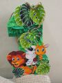 number cutout available from (0-9) in jungle theme size 12 inches in length 2 inches in depth. 