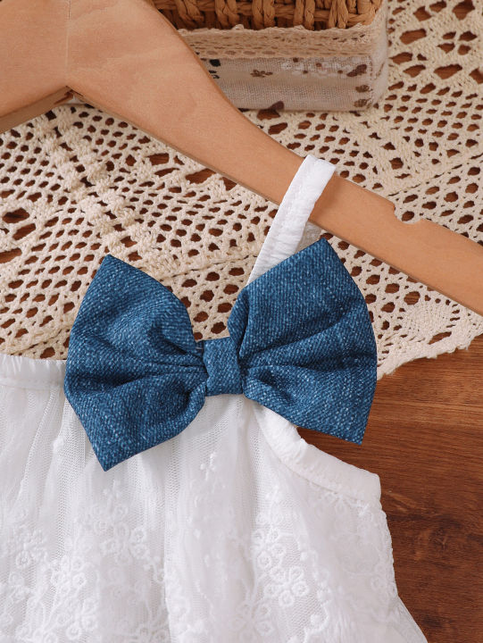 3Pcs%20Baby%20girl%20Lace%20Ruffled%20Camisole%20Top+Bow%20shorts+Heart%20mini%20bag%20Set%20suitable%20for%200-3%20Year%20Baby%20girl%20Summer%20Fashion%20Set%20-%20Image%204
