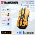 New Transformers TF-T51 AI TWS Bluetooth V5.4 Earphones Real-time Translation With AI Chat Headphones Meeting Recording Earbuds.