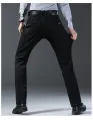 Men Classic Advanced Fashion Brand Jeans Jean Homme Man Soft Stretch Black Biker Masculino Denim Trousers Mens Pants Overalls. 