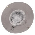 Summer Men Bucket Hat Outdoor UV Protection Wide Brim Panama Safari Hunting Hiking Hat Mesh Fisherman Hat Beach Sunscreen Cap.