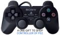For playstation 1/2  Dual shock 2 controller. 