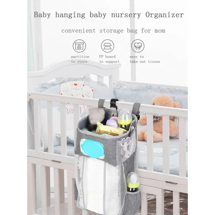 Crib%20Organizer%20Baby%20Crib%20Hanging%20Storage%20Bag%20Baby%20Clothing%20Caddy%20Organizer%20for%20Essentials%20Bedding%20Diaper%20Nappy%20Bag%20-%20Image%203
