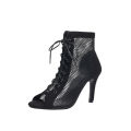 Summer New Pupms Women High Top Dance Shoes Ballroom Salsa Tango Sandals Girl Fashion Party Mesh Cutout High Heel Sandalias.