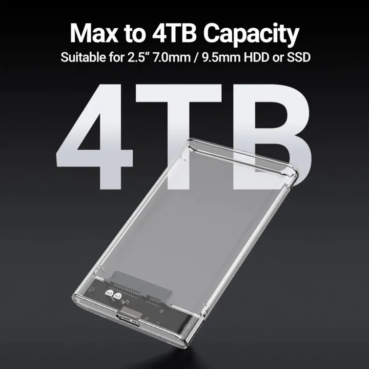 JEYI%202.5"%20External%20HDD%20Enclosure,%20SATA%20to%20USB%203.0%20Tool-Free%20Clear%20for%202.5%20Inch%20SSD%20&%20HDD%209.5mm%207mm%20External%20Hard%20Drive%20Case%20-%20Image%204
