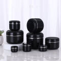 10pcs 20g Black / White Empty Cosmetic Containers Cream Lotion Box Makeup Pot Jar with Lids Round Ointments Bottle. 