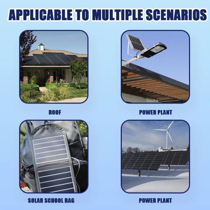 1/5/10pcs%206V%202W%2070mA%20Solar%20Power%2080MM%20DIY%20Mini%20Polycrystalline%20Silicon%20Solar%20Cell%20Module%20Circle%20Round%20Solar%20Panel%20Epoxy%20Board%20-%20Image%204
