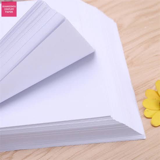 Smooth Finish A4 White Paper - 50 Sheets for Professional Print Results ...