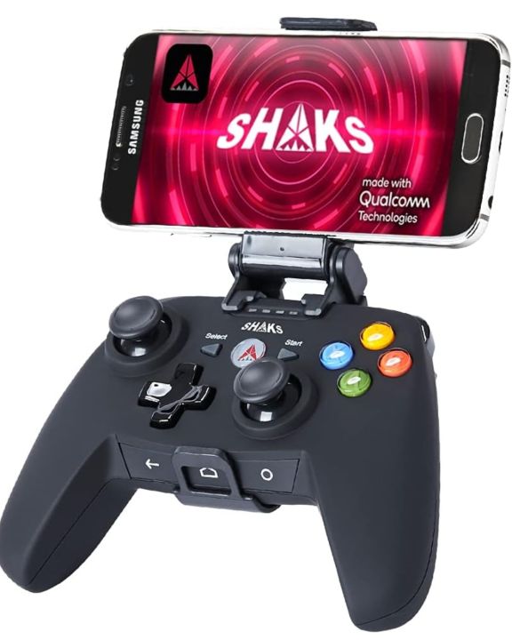 SHAKS S2i Bluetooth Gamepad Controller powered by Qualcomm. Connect with iPhone, Android, Windows/Mac. Optimized for Stadia,X-Cloud, GeForce. Touch Mapping supported