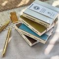 POTENTATE Linen-Bound Hardcover Artists Paper Pads - Acid-Free, Cold-Pressed, Brush Painting & Drawing Sketchbook Mixed Medias.