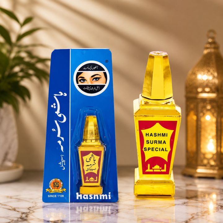 Hashmi Surma Dani with Black Surma – Traditional Eye Care Elegance (12gm)