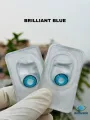 Brilliant blue freshlook contact lens full set. 