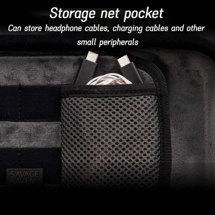 New%20Savage%20Raven%20by%20Skull%20&%20Co.%20EDC%20Carrying%20Case%20for%202025%20Switch%202%20Portable%20Hard%20Shell%20Storage%20Bag%20for%20NSW%202%20Game%20Console%20-%20Image%204