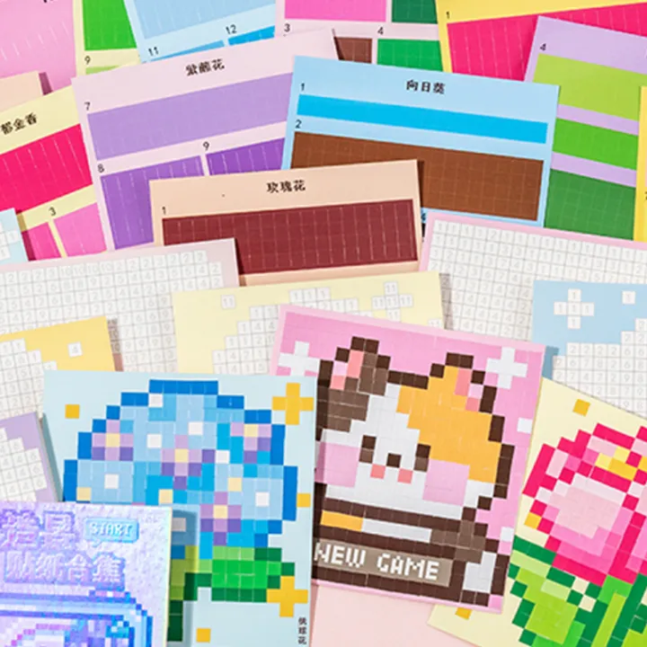 2Style%2024pcs/bag%20Pixel%20Story%20Bead%20Scenery%20Sticker%20Book%20Handbook%20Material%20Stickers%20DIY%20Photo%20Frame%20Scrapbook%20Notebook%20Cup%20Laptop%20-%20Image%204