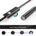 Type C 7.0MM IP67 Waterproof Endoscope Camera LED Adjustable Android Flexible Inspection Borescope Dual Lens Camera For Phone PC.