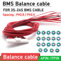 4PIN-18PIN Balance cable Lithium battery protection board Balancer wire 4S 6S 7S 8S 10S 13S 14S 16S BMS 5P 8P 9P 11P 14P 15 PIN. 