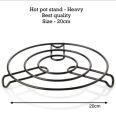 Stainless Steel Hot Pot Stand / Steaming Pot Tray 3 Pcs Set Cooker Steamer Heavy Rack Cookware Tool. 