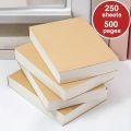 500-Page Blank Notebook for Students Sketching and Graffiti Thick, Tearable and Perfect for Office Supplies and Stationery Needs. 