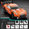 New 2.4G Rc Cars 4WD RC Drift Car Toy Remote Control GTR Model Soft Shell RC Racing Car Toys for Boys Birthday Gift. 