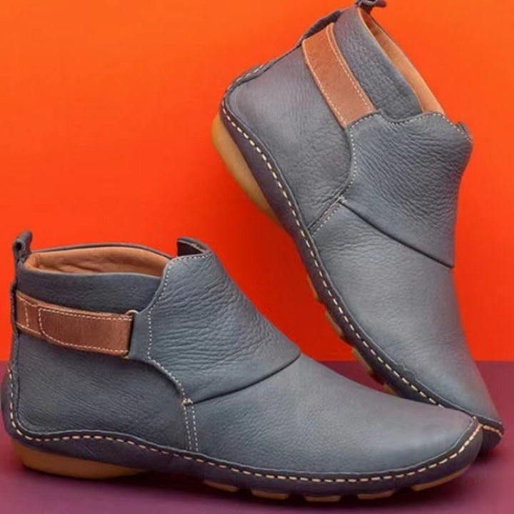 Ankle%20Boots%20Ladies%20Fashion%20Women%20Boots%20Flats%20Waterproof%20Comfortable%20Shoes%20Winter%20No%20Slip%20Booties%20Female%20Casual%20Shoes%20Woman%20-%20Image%204