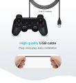DATA FROG Vibration Joystick Wired USB PC Controller For PC Computer Laptop For WinXP/Win7/Win8/Win10 For Vista Black Gamepad. 